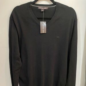 Micheal Kors V Neck Sweater Men Size M Never Worn